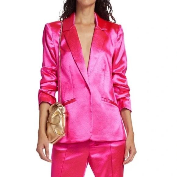 cinq a sept Jackets & Blazers - Cinq a Sept Ultra Pink Kylie Jacket Sz 4 NWT $495 💕💕💕